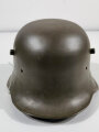 Stahlhelm Glocke in Stil des 1.Weltkrieg, ich glaube zu wissen das es sich um österreichische Gendarmerie handelt. Vermutlich überlackiertes Stück