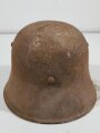 Stahlhelm frühe Wehrmacht . Ungereinigter Scheunenfund