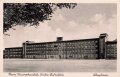 Ansichtskarte Heeres Feuerwerkerschule Berlin Lichterfelde Lehrgebäude, mehrfach geknickt