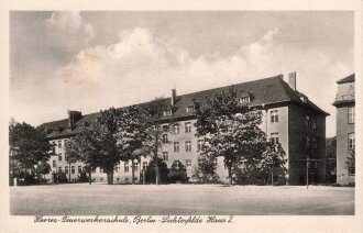 Ansichtskarte Heeres Feuerwerkerschule Berlin Lichterfelde Haus 2