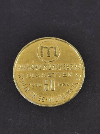 Deutsche Reichsbahn, Bahnbetriebswerk Freudenstadt. Geschenkplakette anlässlich zum 40 jährigen Eisenbahndienstjubiläum 1939. Original gerahmt, Maße insgesamt 27 x 29cm