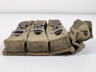 Magazintasche für MP40 der Wehrmacht. Leicht getragenes Stück , ohne sichtbare Markierungen