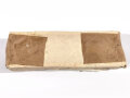 100 Paar Stossplatten für Stiefel und Halbschuhe, Lieferjahr 1943. Originalverpackt, ca 4 cm breit. Hersteller Munitionsfabriken Prag