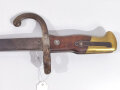 Frankreich, Seitengewehr Gras Modell 1874, Hersteller Saint Etienne1877,  ohne Scheide