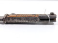 Seitengewehr 98/05 mit Sägerücken und Feuerschutzblech, Hersteller Mundlos Magdeburg , leicht narbiges Stück