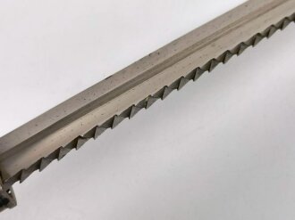 Kaiserreich, Seitengewehr Modell 98/02 mit Sägerücken, Eigentumstück, aufpflanzbar , Hersteller Eickhorn, sehr selten