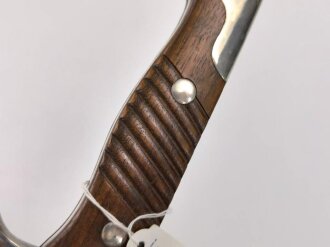 Kaiserreich, Seitengewehr Modell 98/02 mit Sägerücken, Eigentumstück, aufpflanzbar , Hersteller Eickhorn, sehr selten