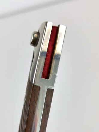 Kaiserreich, Seitengewehr Modell 98/02 mit Sägerücken, Eigentumstück, aufpflanzbar , Hersteller Eickhorn, sehr selten