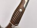 Kaiserreich, Seitengewehr Modell 98/02 mit Sägerücken, Eigentumstück, aufpflanzbar , Hersteller Eickhorn, sehr selten