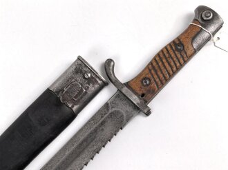 Preussen, Seitengewehr Modell 98/02, Kammerstück mit...