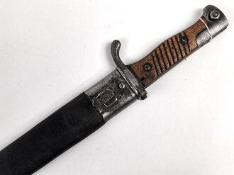Preussen, Seitengewehr Modell 98/02, Kammerstück mit...