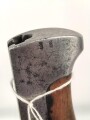 Preussen, Seitengewehr Modell 98/02, Kammerstück mit  Sägerücken, Lederscheide mit Truppenstempel R.P.I.2.185 , Herstellermarke Erfurt