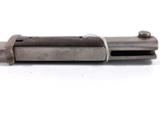 Kaiserreich ,Seitengewehr Modell 84/98, Klinge  mit Säge Herstellermarke Gebr.Heller Marienthal
