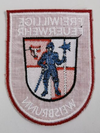 Ärmelabzeichen "Freiwillige Feuerwehr Weisbrunn"