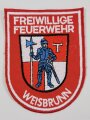 Ärmelabzeichen "Freiwillige Feuerwehr Weisbrunn"