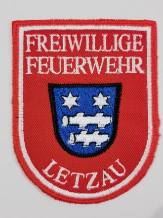 Ärmelabzeichen "Freiwillige Feuerwehr Letzau"