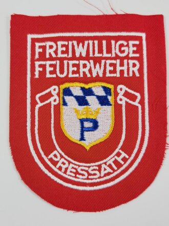 Ärmelabzeichen "Freiwillige Feuerwehr Pressath"