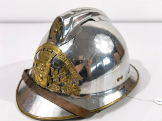 Feuerwehr, Frankreich Feuerwehrhelm aus Metall, Größe 58