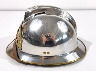 Feuerwehr, Frankreich Feuerwehrhelm aus Metall, Größe 58