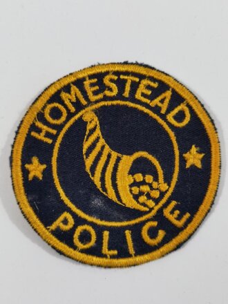 "Homestead Police"patch