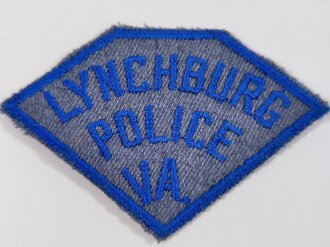 "Lynchburg Police V.A."patch