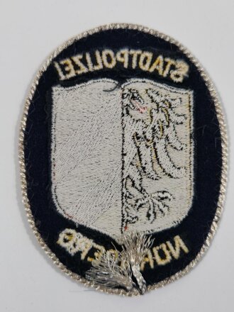 Ärmelabzeichen "Stadtpolizei Nürnberg"