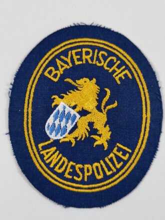 Ärmelabzeichen "Bayerische Landespolizei "...