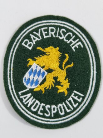 Ärmelabzeichen "Bayerische Landespolizei "...