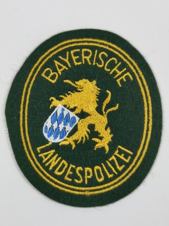 Ärmelabzeichen "Bayerische Landespolizei "...