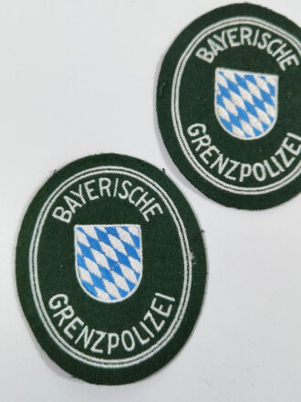 Ärmelabzeichen "Bayerische Grenzpolizei "...