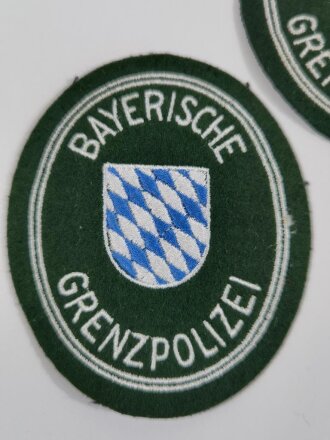 Ärmelabzeichen "Bayerische Grenzpolizei "...