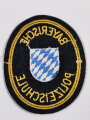 Ärmelabzeichen "Bayerische Polizeischule "