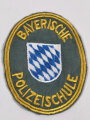 Ärmelabzeichen "Bayerische Polizeischule "