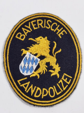 Ärmelabzeichen "Bayerische Landpolizei "