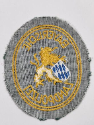 Ärmelabzeichen "Bayerische Landpolizei "