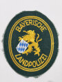 Ärmelabzeichen "Bayerische Landpolizei "