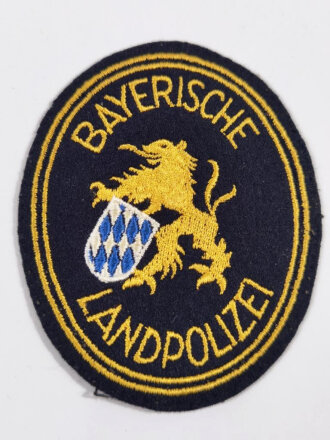 Ärmelabzeichen "Bayerische Landpolizei "