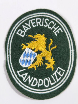 Ärmelabzeichen "Bayerische Landpolizei "