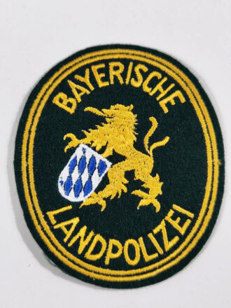 Ärmelabzeichen "Bayerische Landpolizei "