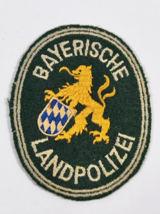 Ärmelabzeichen "Bayerische Landpolizei "