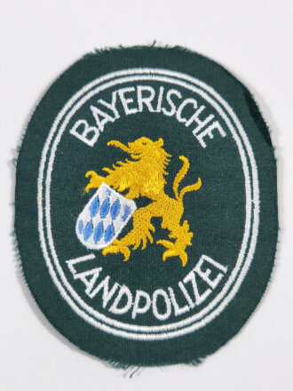 Ärmelabzeichen "Bayerische Landpolizei "