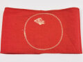 Armbinde für Angehörige von Parteiverbänden , dreiteiliges, getragenes Stück
