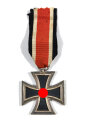 Eisernes Kreuz 2.Klasse 1939, ohne Hersteller im Bandring, aber wohl Wiedmann zuzuordnen