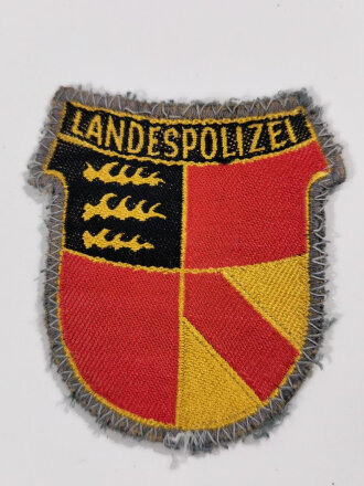 Ärmelabzeichen Landespolizei " Nordbaden 1952" ( laut Beschriftung des Vorbesitzer)