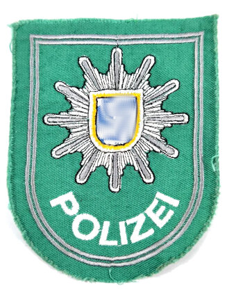 Polizei Bayern, Abzeichen für den in den 70er Jahren eingeführten Rollkragenpullover 10,5 x 13cm
