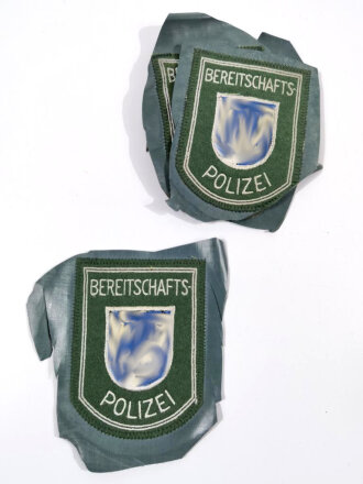 Bereitschafts Polizei Bayern, Ärmelabzeichen in gutem Zustand, aus dem Ärmel ausgeschnitten. Sie erhalten 1 ( ein ) Stück auf Kunststoff ( Kradmeldermantel ?)