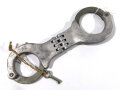 Deutsche Polizei, Paar Handschellen , mit zugehörigem Schlüssel