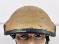 Großbritannien,"Combat Vehicle Crewman’s” Helmet, well used