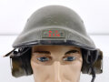 Großbritannien,"Combat Vehicle Crewman’s” Helmet, well used