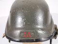 Großbritannien,"Combat Vehicle Crewman’s” Helmet, well used